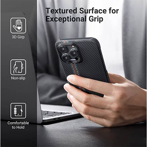 Fusion Weaving MagEZ Case 3 for iPhone 14 Pro Rhapsody600D