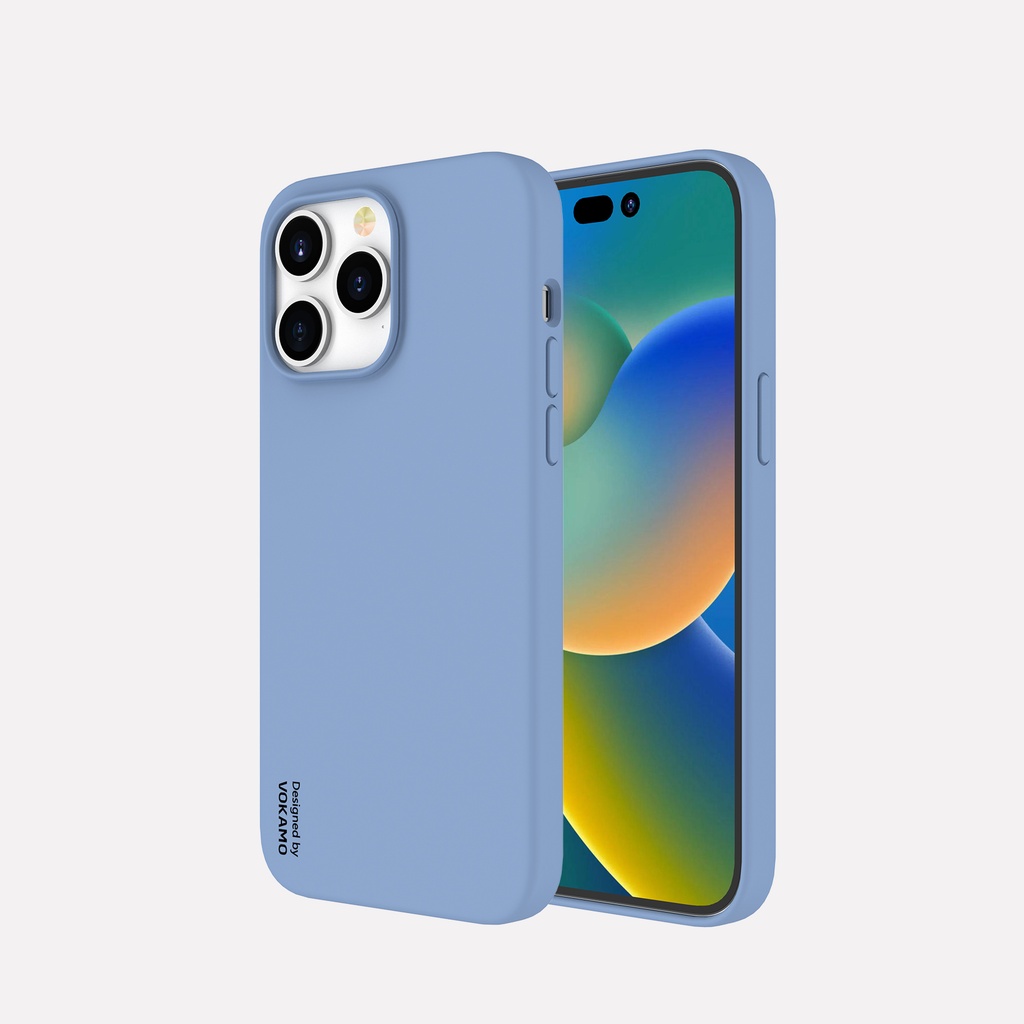 Liquid Silicone Magnetic for iPhone 14 Pro Max ，blue
