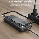 MagBoost 20000mAh Magnetic Wireless Portable Charger, Black