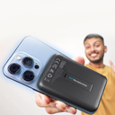 MagBoost Portable Charger 10K Kickstand, Black