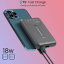 MagBoost Portable Charger 10K Kickstand, Black