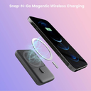 MagBoost Portable Charger 10K Kickstand, Black