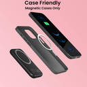 MagBoost Wireless Portable
Charger 5K Ring Kickstand Black