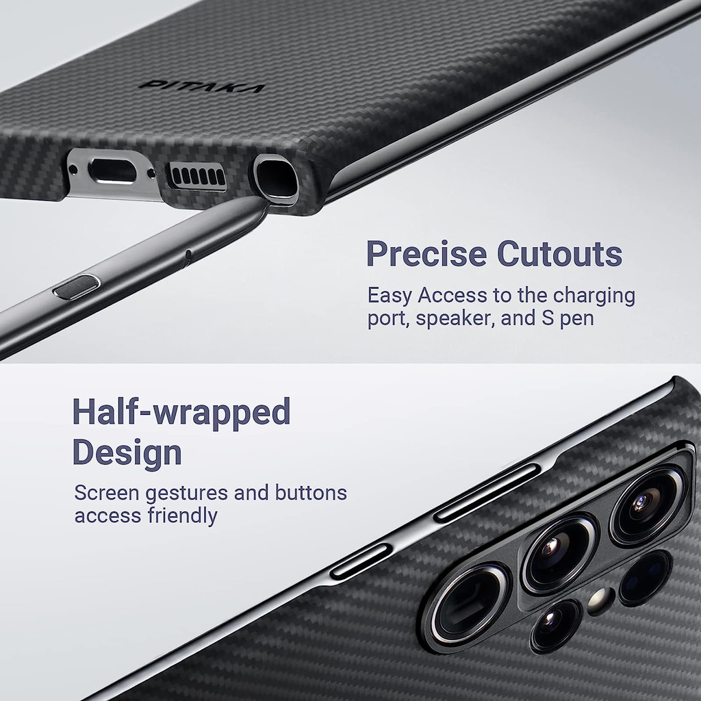 MagEz Case for S23U
(Black/Grey Twill)