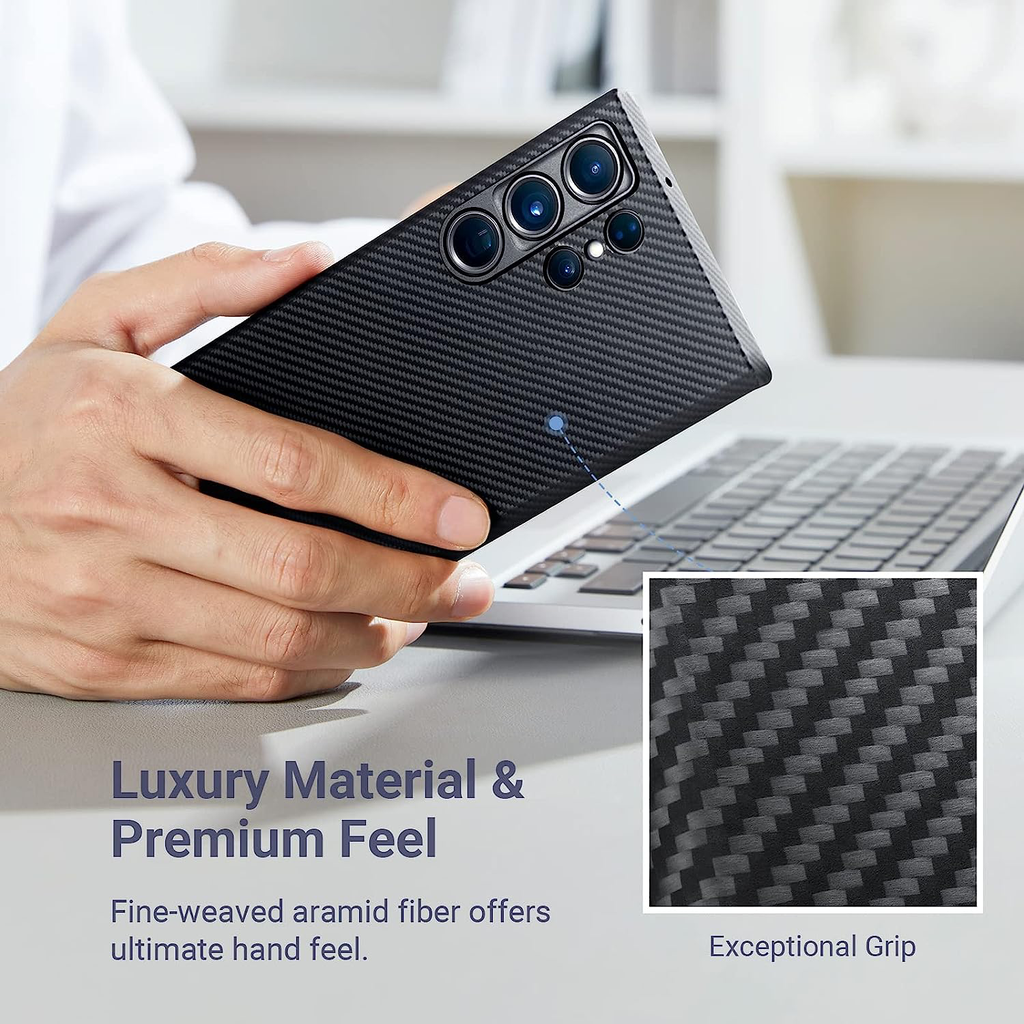 MagEz Case for S23U
(Black/Grey Twill)