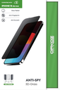 OFKOZ ANTI SPY  3D GLASS iPhone 15 Pro Max , Black