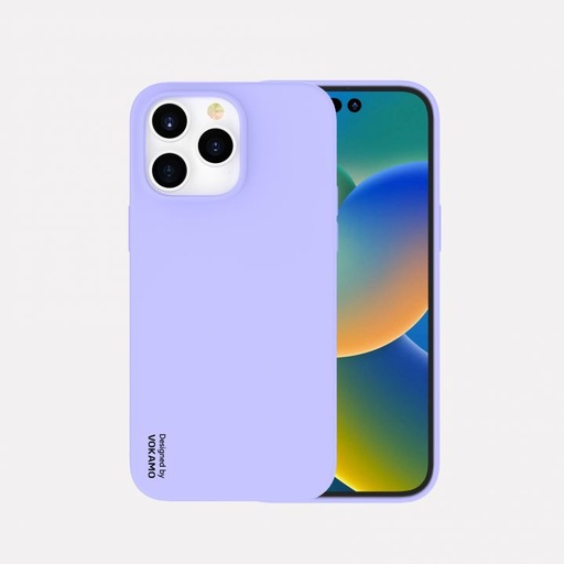 [VKM 00490] Liquid Silicone Magnetic for iPhone 14，purple
