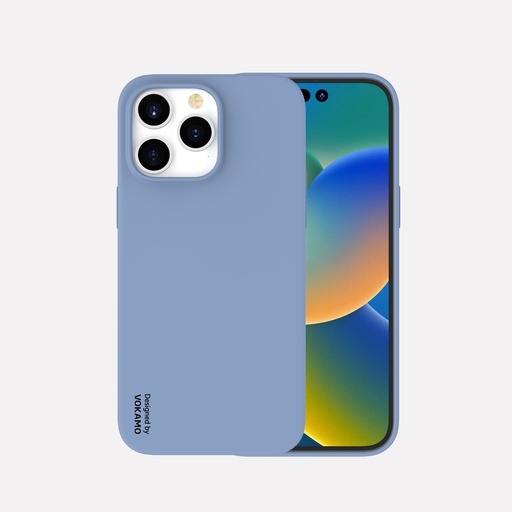 [VKM 00503] Liquid Silicone Magnetic for iPhone 14 Pro Max ，blue
